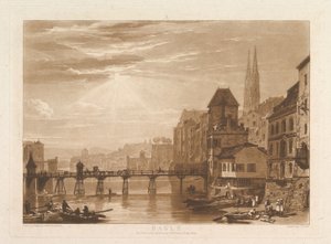Basle Liber Studiorum, parte I, tavola 5, 11 giugno 1807 da Joseph Mallord William Turner
