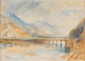 Bellinzona - Il Ponte sul Ticino da Joseph Mallord William Turner