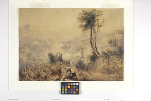 Berncastle (Oberwesel) da Joseph Mallord William Turner