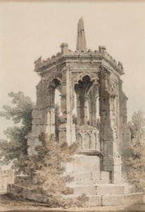 Croce di Blackfriars, Hereford (Un Monumento) da Joseph Mallord William Turner