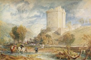 Castello di Borthwick da Joseph Mallord William Turner