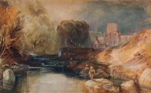 Priorato di Brinkburn, Northumberland, c1830, 1938 da Joseph Mallord William Turner