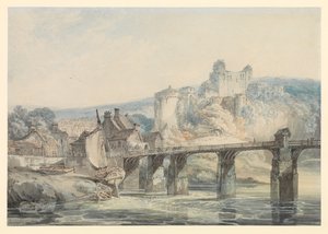 Castello di Chepstow da Joseph Mallord William Turner