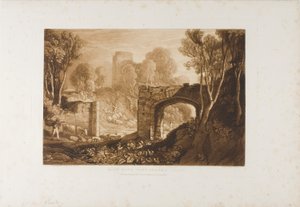 Porta Est, Winchelsea, tavola 67 da Liber Studiorum da Joseph Mallord William Turner