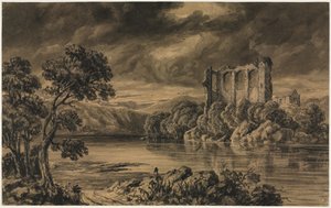 Castello di Egremont, Cumberland da Joseph Mallord William Turner