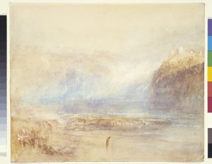 Cascate del Reno a Sciaffusa - Vista lontana da Joseph Mallord William Turner