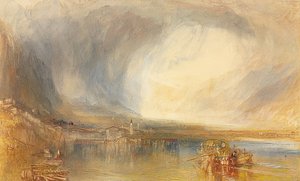 Flüelen dal Lago dei Quattro Cantoni da Joseph Mallord William Turner