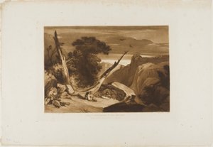 Da La regina delle fate di Spenser, tavola 36 del Liber Studiorum da Joseph Mallord William Turner