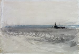 Mare Grigio, Barca che Corre a Riva, c.1840 da Joseph Mallord William Turner