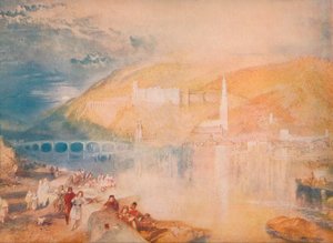 Heidelberg-Tramonto, c1840, 1918 da Joseph Mallord William Turner