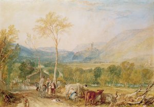 Castello di Hornby da Joseph Mallord William Turner