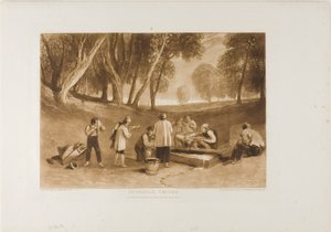 Trucchi giovanili, tavola 22 da Liber Studiorum da Joseph Mallord William Turner