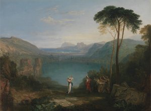 Lago Averno: Enea e la Sibilla Cumana da Joseph Mallord William Turner
