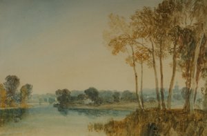Paesaggio con alberi lungo il Tamigi, c.1805 da Joseph Mallord William Turner