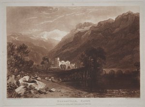 Liber Studiorum: Bonneville, Savoia da Joseph Mallord William Turner