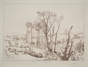 Liber Studiorum: Crowhurst, Sussex da Joseph Mallord William Turner