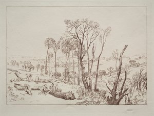 Liber Studiorum: Crowhurst, Sussex da Joseph Mallord William Turner