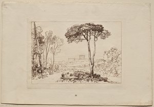 Liber Studiorum: Scena nella Campagna da Joseph Mallord William Turner