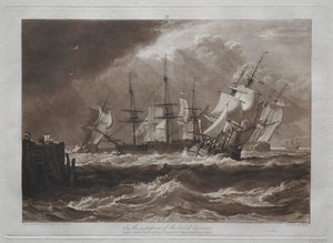 Liber Studiorum: Navi in una brezza da Joseph Mallord William Turner