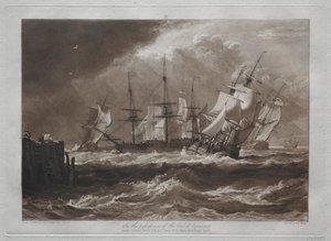 Liber Studiorum: Navi in una brezza da Joseph Mallord William Turner