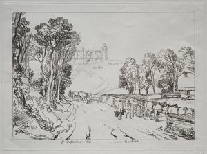 Liber Studiorum: St. Catherines Hill, vicino a Guilford