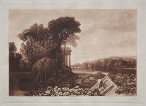 Liber Studiorum: Tempio di Iside da Joseph Mallord William Turner
