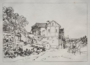 Liber Studiorum: Mulino ad acqua da Joseph Mallord William Turner