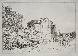 Liber Studiorum: Mulino ad acqua da Joseph Mallord William Turner
