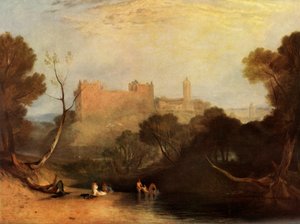 Palazzo di Linlithgow, 1807, 1934 da Joseph Mallord William Turner