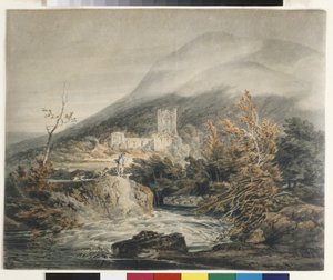 Abbazia di Llanthony, Monmouthshire da Joseph Mallord William Turner