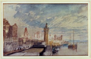 Magonza sul Reno da Joseph Mallord William Turner