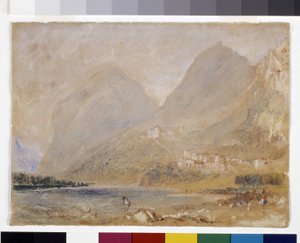 Martinswand, vicino a Innsbruck da Joseph Mallord William Turner
