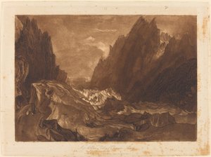 Mer de Glace da Joseph Mallord William Turner