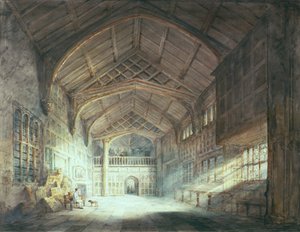 Mitton Hall, Lancashire da Joseph Mallord William Turner