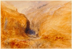 Paesaggio montuoso da Joseph Mallord William Turner