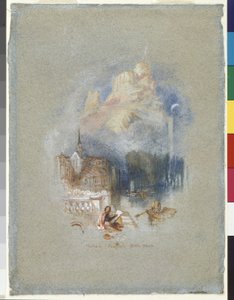 Luogo di nascita di Nicolas Poussin da Joseph Mallord William Turner