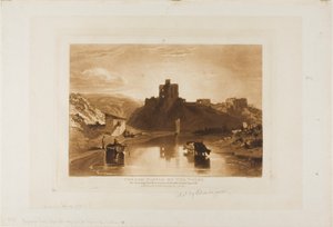 Castello di Norham, tavola 57 da Liber Studiorum
