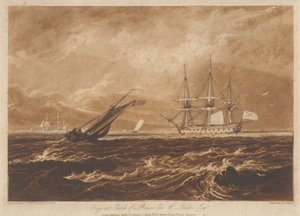 Schizzo originale di un dipinto per W. Leader, Esq. da Joseph Mallord William Turner