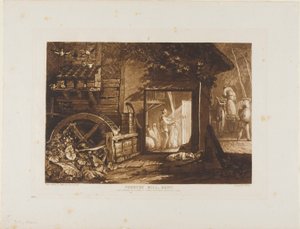Mulino di Pembury, Kent, tavola 12 da Liber Studiorum da Joseph Mallord William Turner