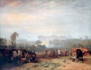 Aratura delle rape, vicino a Slough, Windsor, c. 1809
