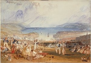 Plymouth, Devonshire ... (acquerello su carta) da Joseph Mallord William Turner