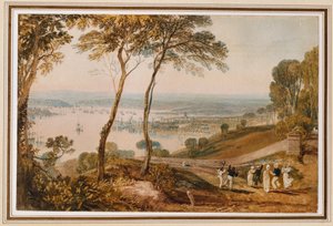 Plymouth Dock, vicino a Mount Edgecumbe da Joseph Mallord William Turner