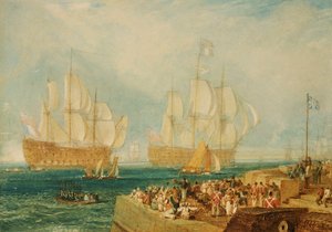 Porto di Plymouth: rimorchio di premi francesi