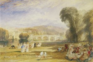 Richmond Hill e Ponte, Surrey, c.1831 da Joseph Mallord William Turner