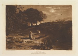 Rispah, 2° Libro di Samuele, Capitolo 21 Liber Studiorum, parte IX, tavola 46 da Joseph Mallord William Turner