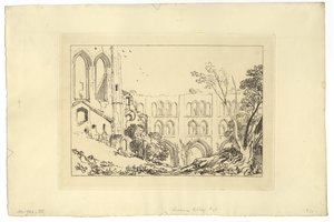 Abbazia di Rivaux da Joseph Mallord William Turner