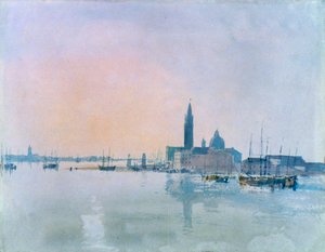 San Giorgio Maggiore dalla Dogana, 1819 da Joseph Mallord William Turner