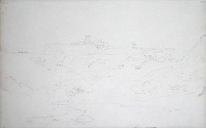 Castello di Scarborough, c.1801 da Joseph Mallord William Turner