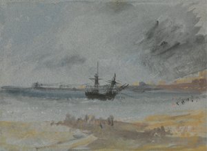 Nave incagliata a Brighton da Joseph Mallord William Turner