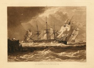 Navi nella brezza da Joseph Mallord William Turner